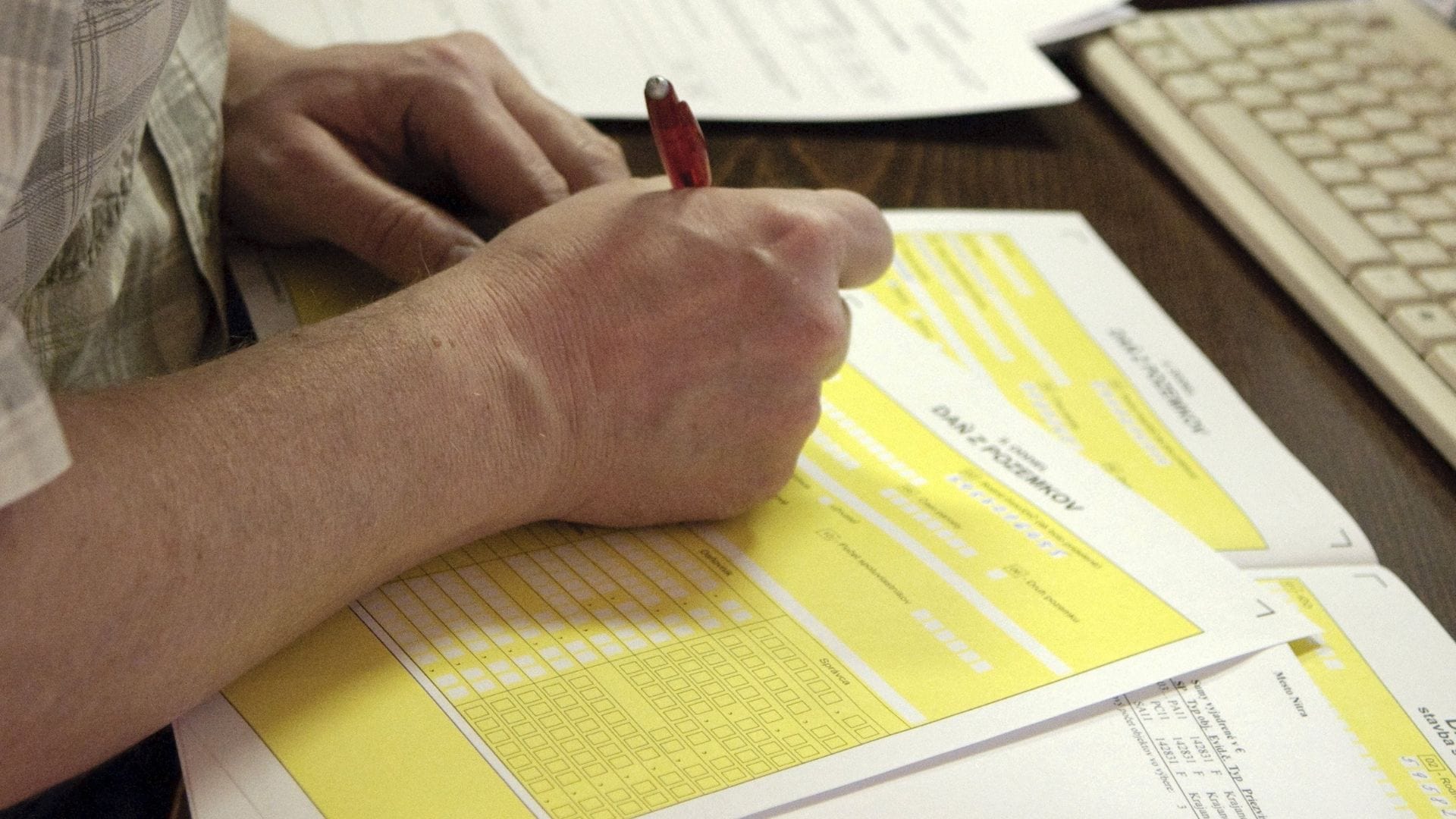 daňové priznanie k dani z nehnuteľností