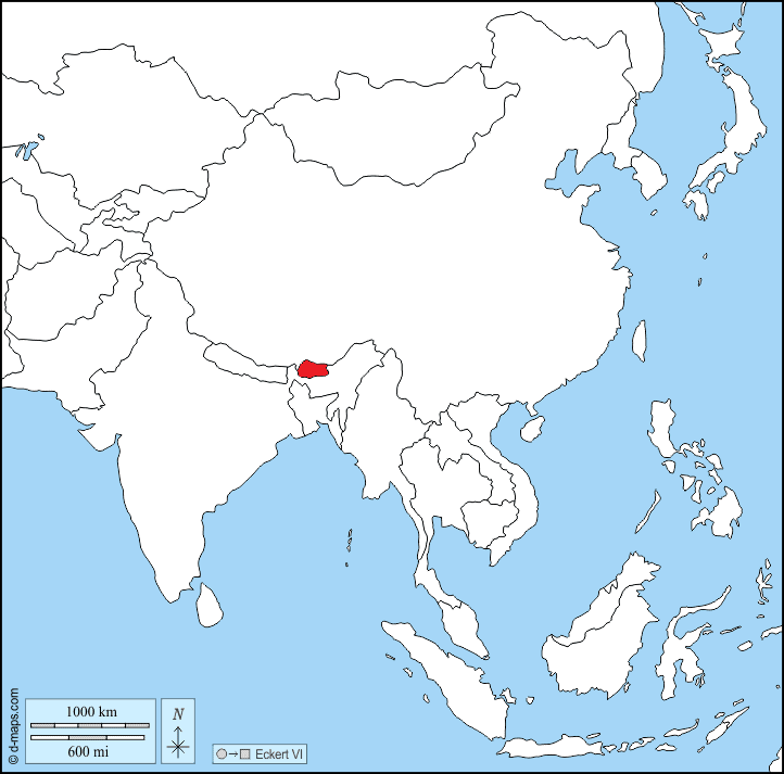 asia map
