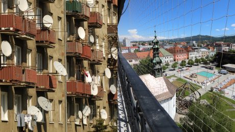 Staré byty a námestie vo Zvolene