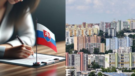 žena vypĺňa daňové priznanie a bytovky