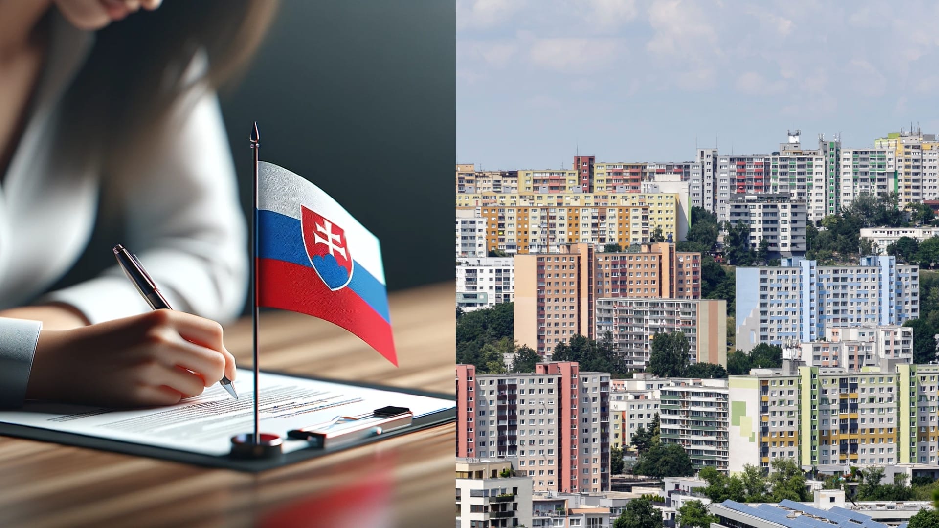 žena vypĺňa daňové priznanie a bytovky