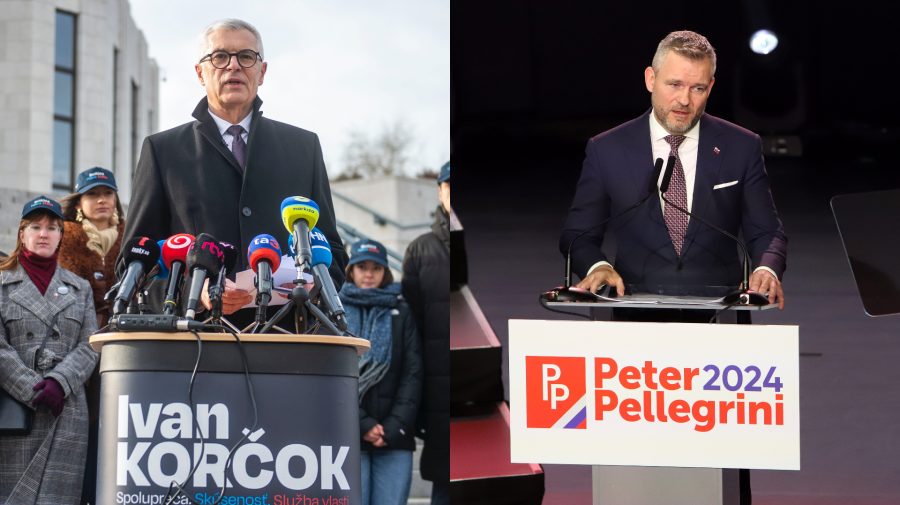 Kandidáti na prezidenta Korčok a Pellegrini