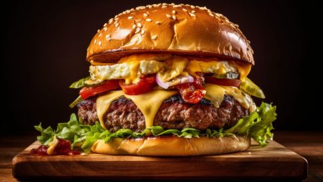 jedlo, burger, strava