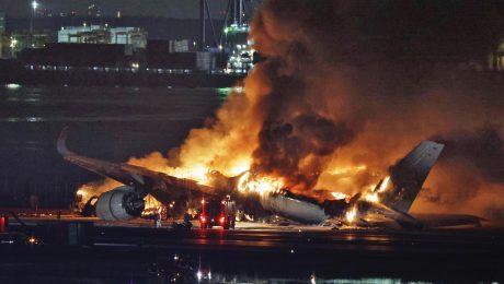 Japonsko horí lietadlo