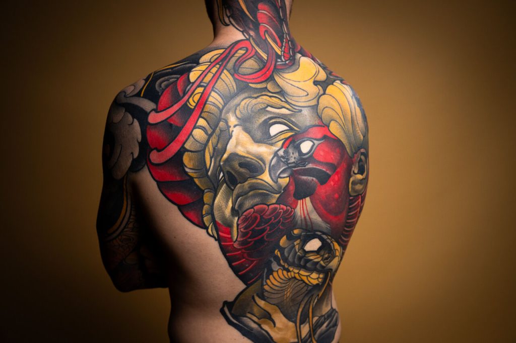 tetovanie chrbta