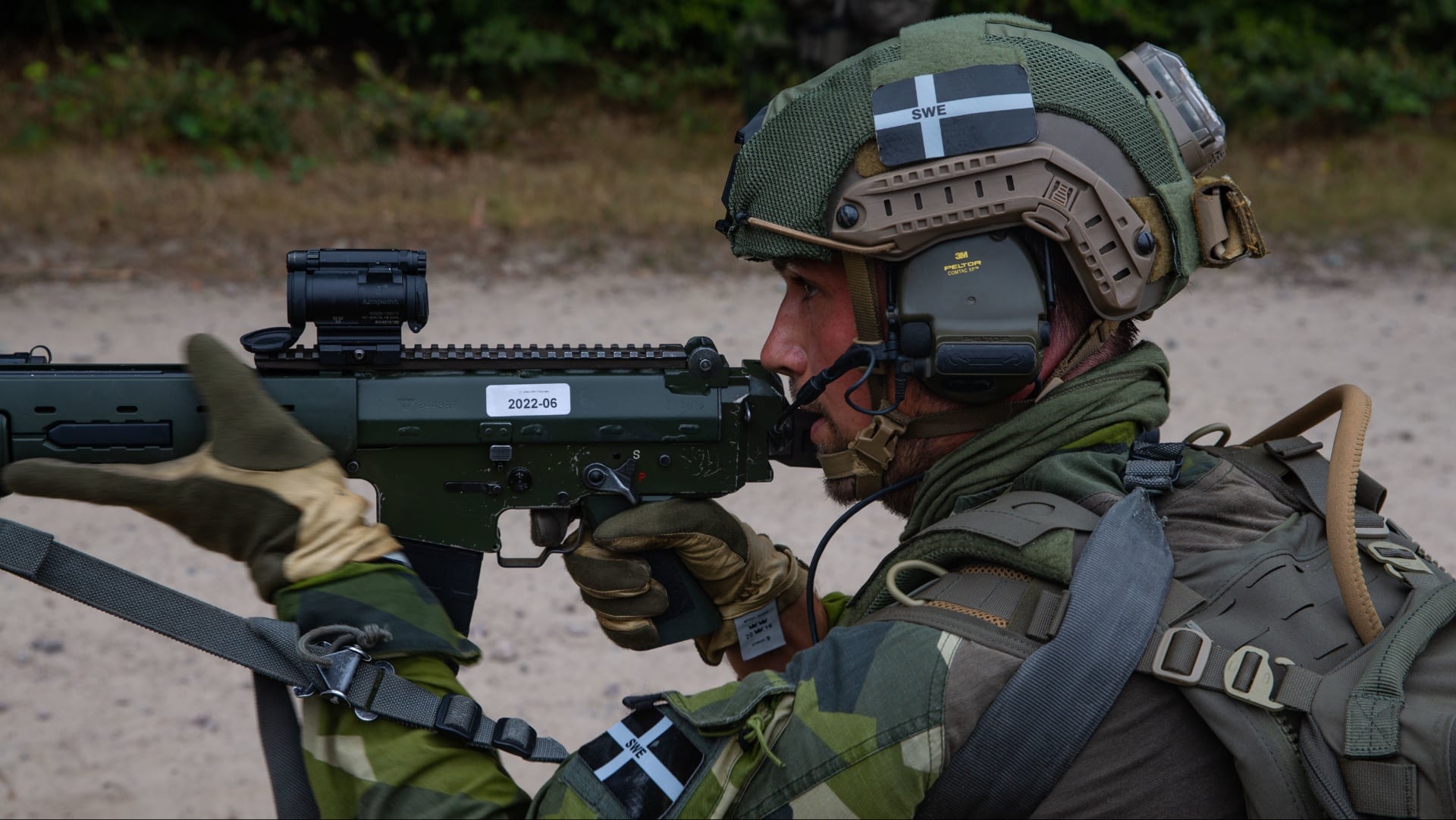 švédsky vojak, švédska armáda, Švédsko