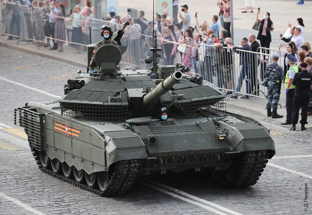 T-90M na prehliadke v Moskve
