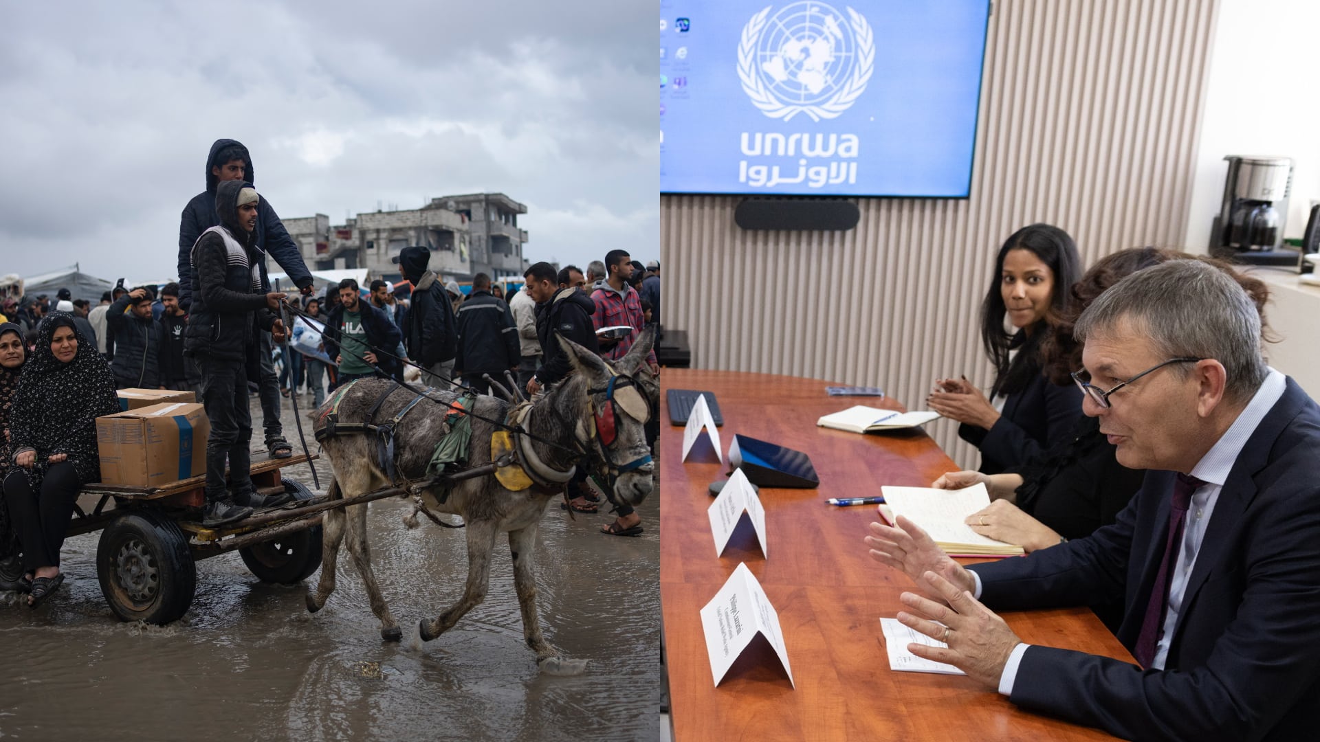 Škandál ONS, agentúra UNRWA a vojna v Izraeli