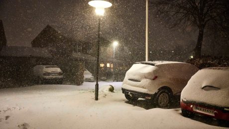 počasie dánsko sneh