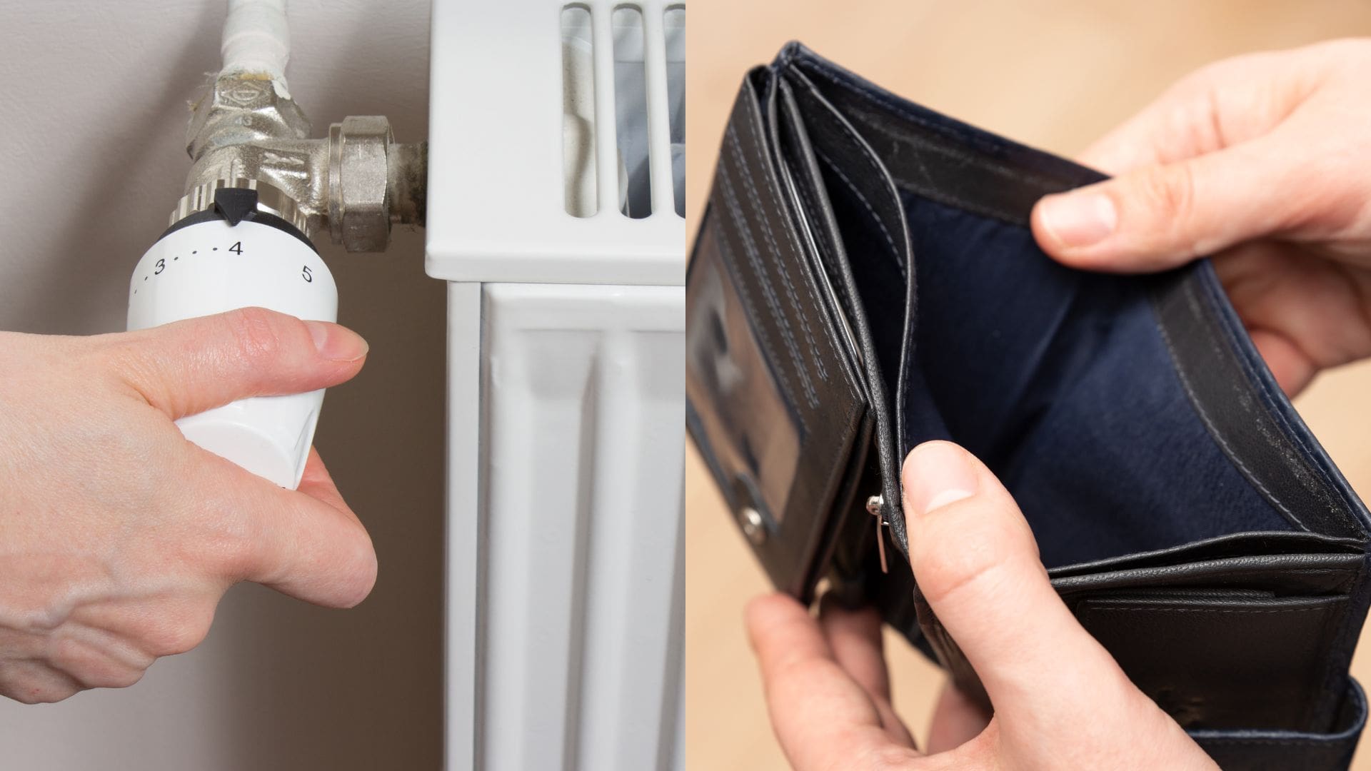 radiátor peňaženka