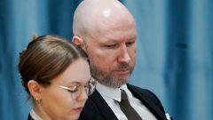 Breivik na pojednávaní