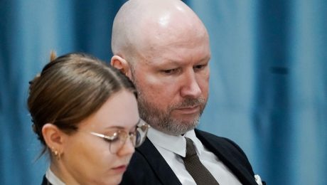 Breivik na pojednávaní