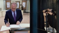 Vladimir Putin a väznica, väzeň za mrežami