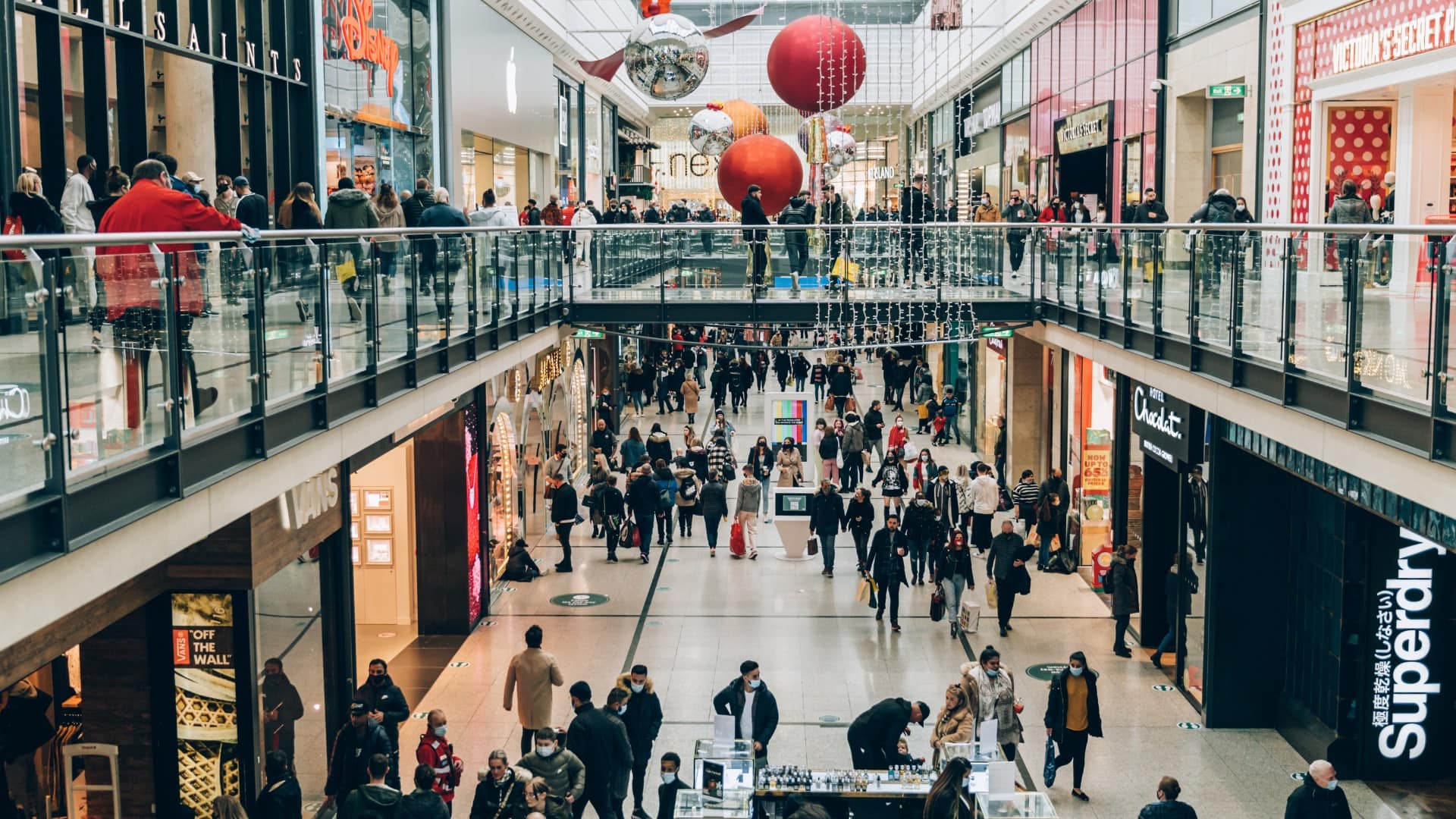 Na snímke je obchodné centrum