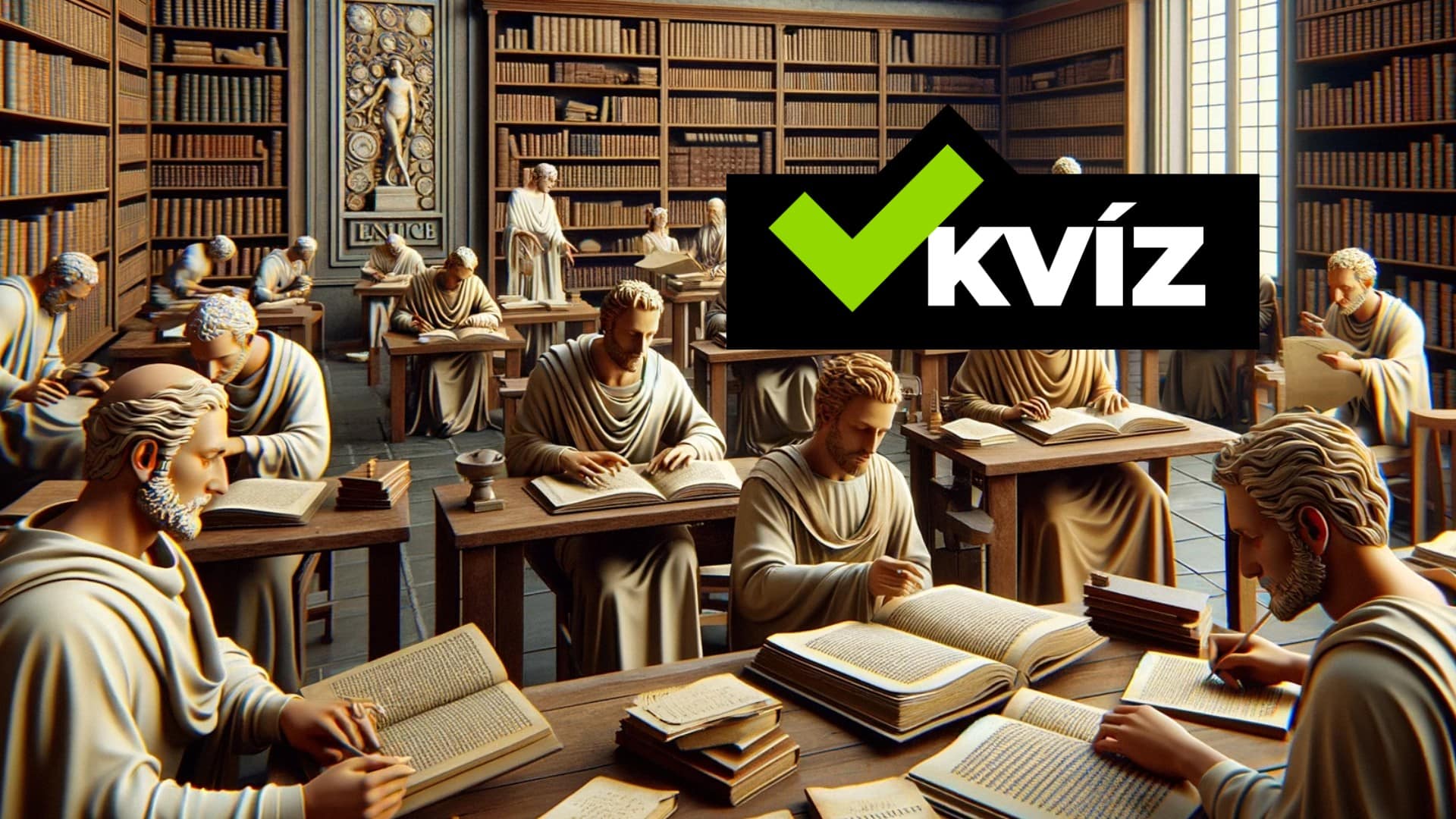 ľudia sa učia latinský jazyk