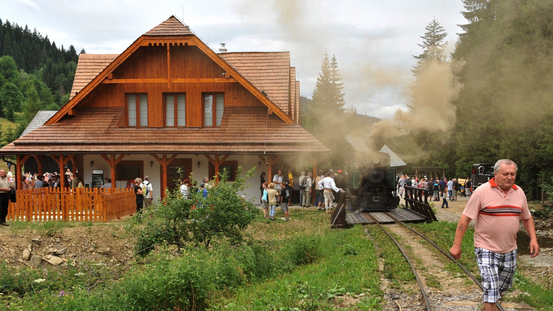 V Múzeu kysuckej dediny slávnostne otvorili železničnú stanicu