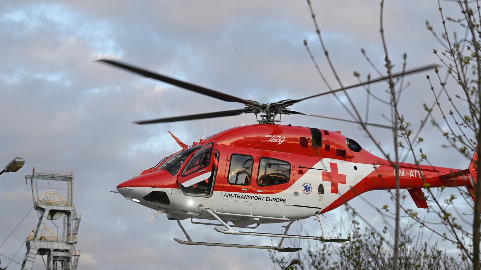 Záchranársky vrtuľník