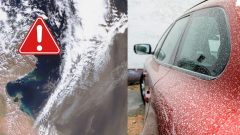 Na naše územie sa ženie saharský piesok