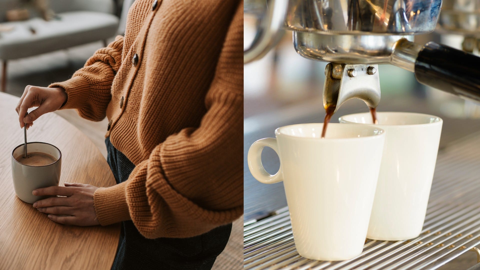 Na snímke žena s kávou