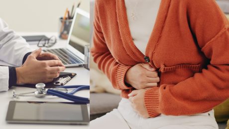 na snímke lekár a pacient