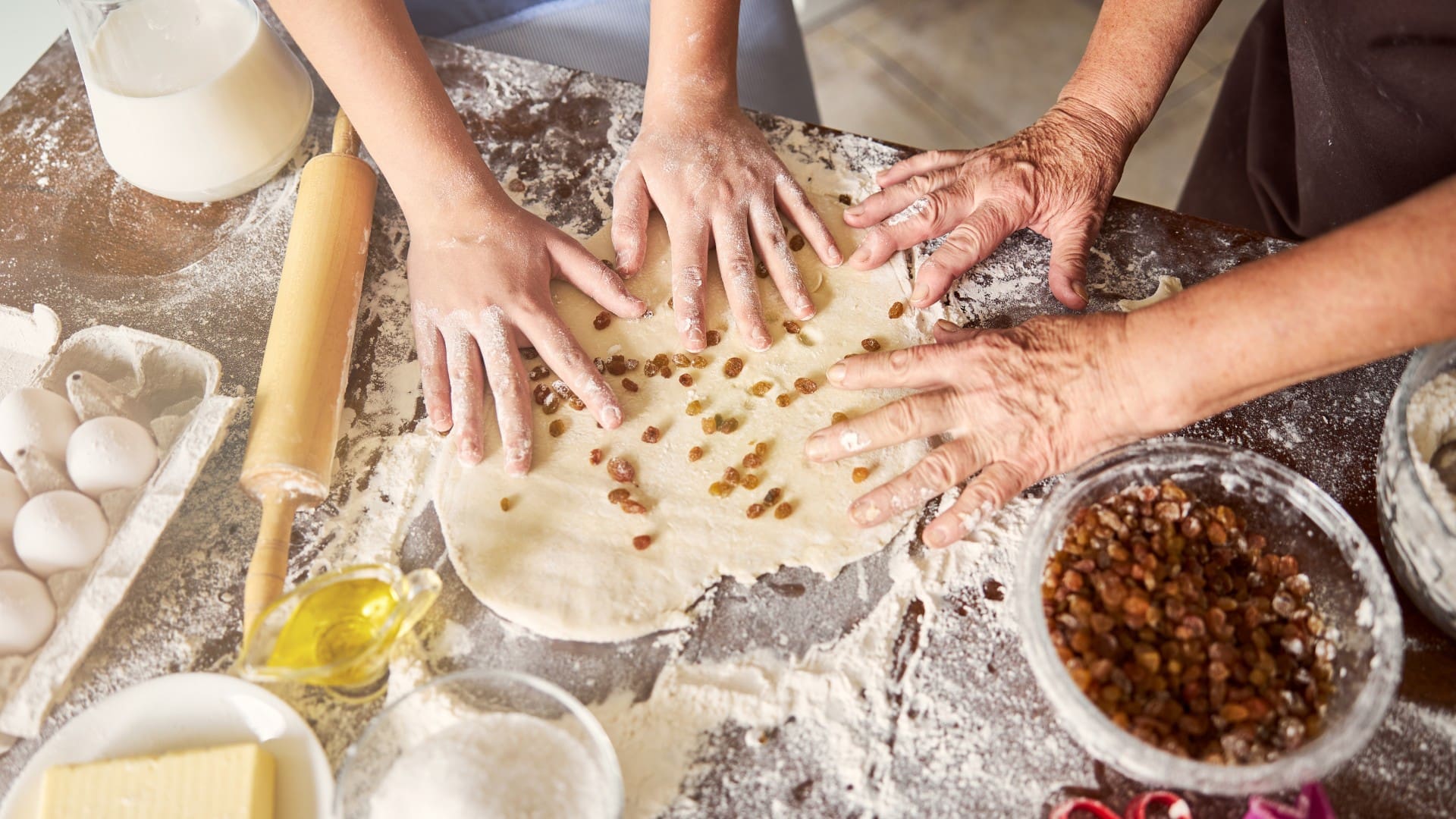 Na snímke je cesto na pečenie