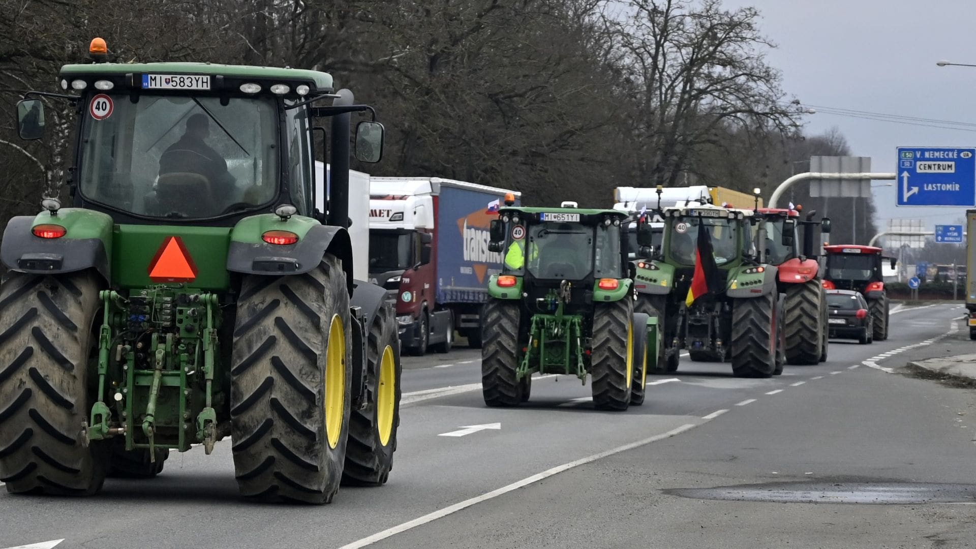 Protest farmárov