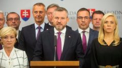 Peter Pellegrini, Denisa Saková, Richard Raši