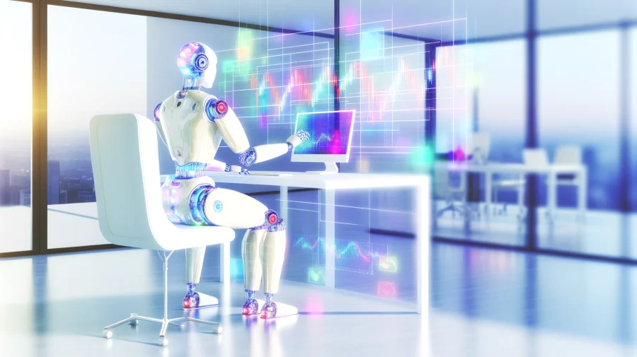trading bot umela inteligencia robot