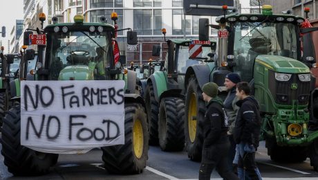 Protest farmárov