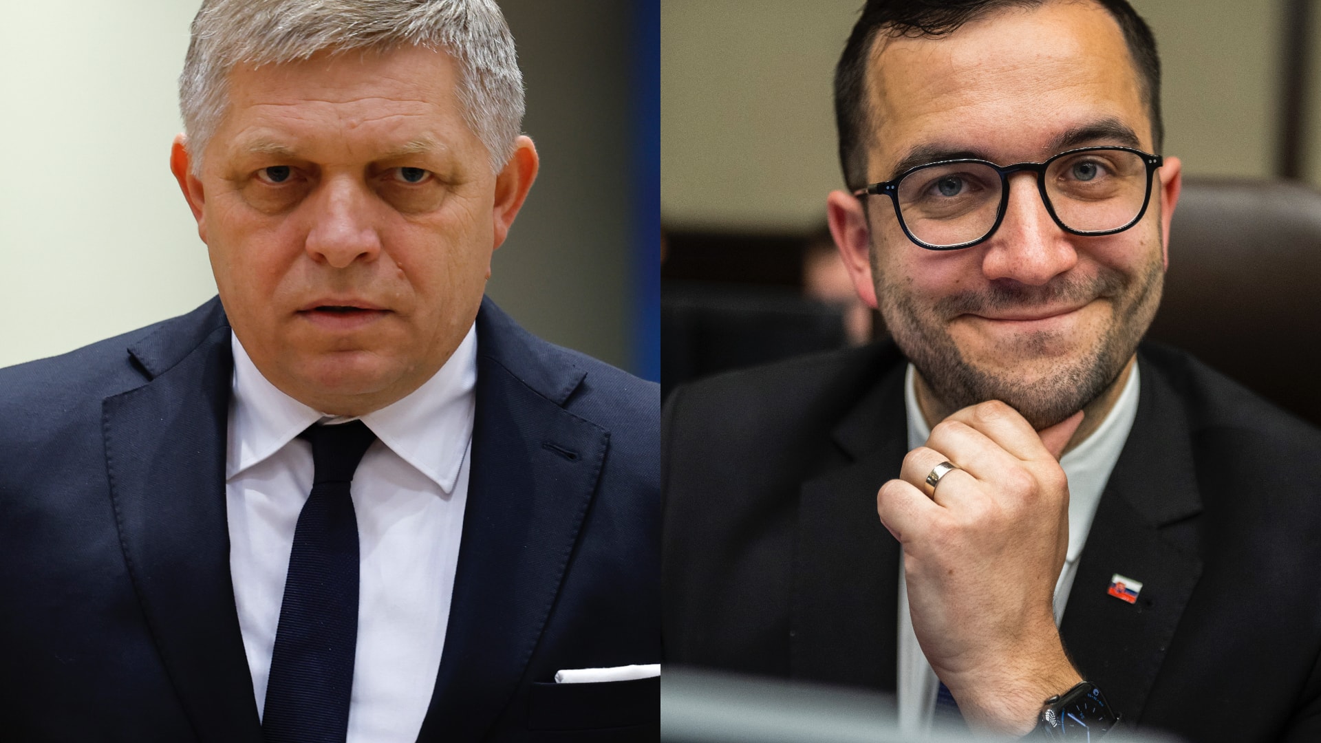 Robert Fico a Július Jakab