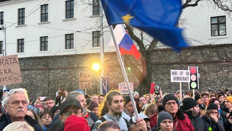 Slováci, protest