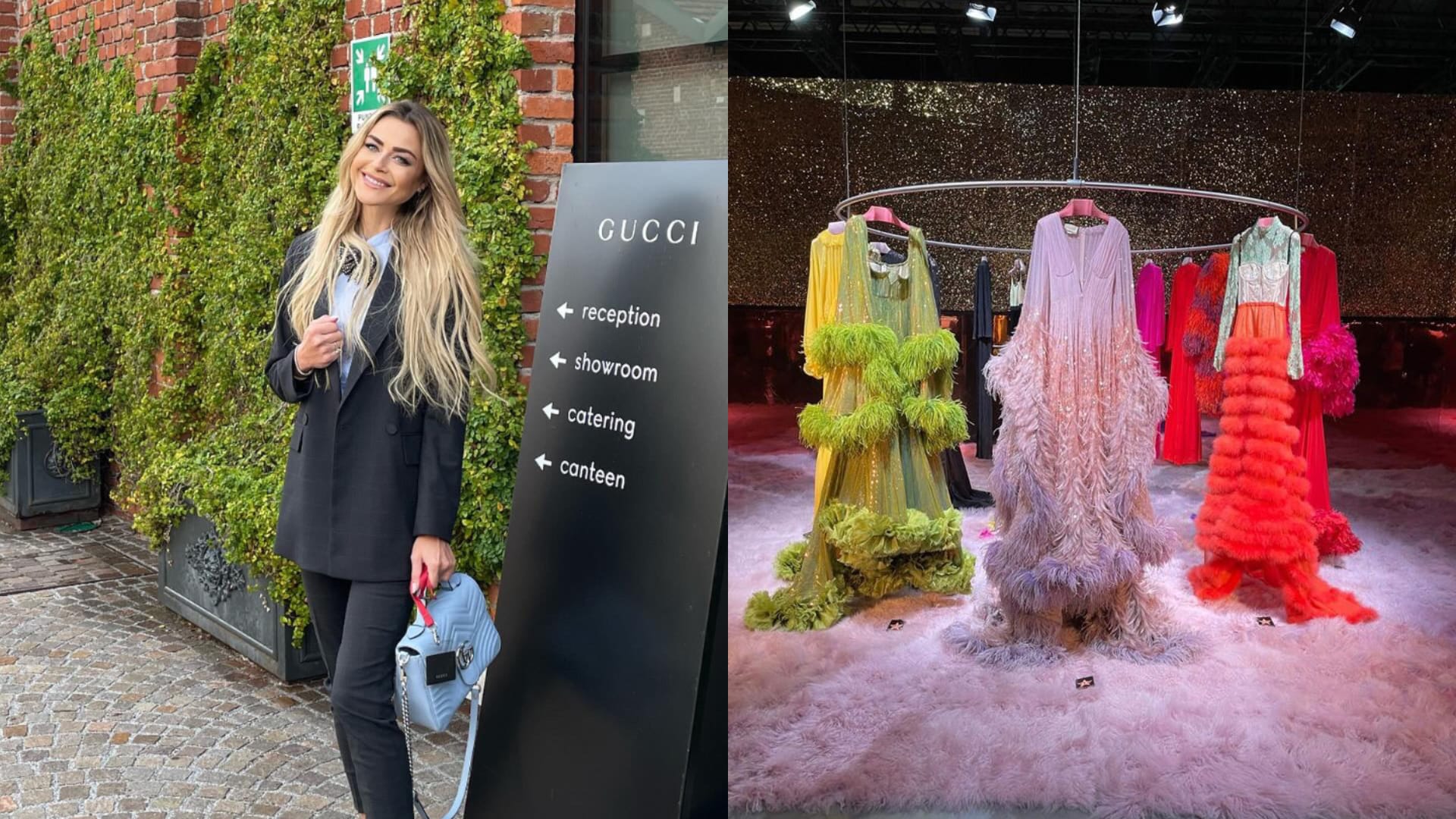 Linda pracuje pre Gucci