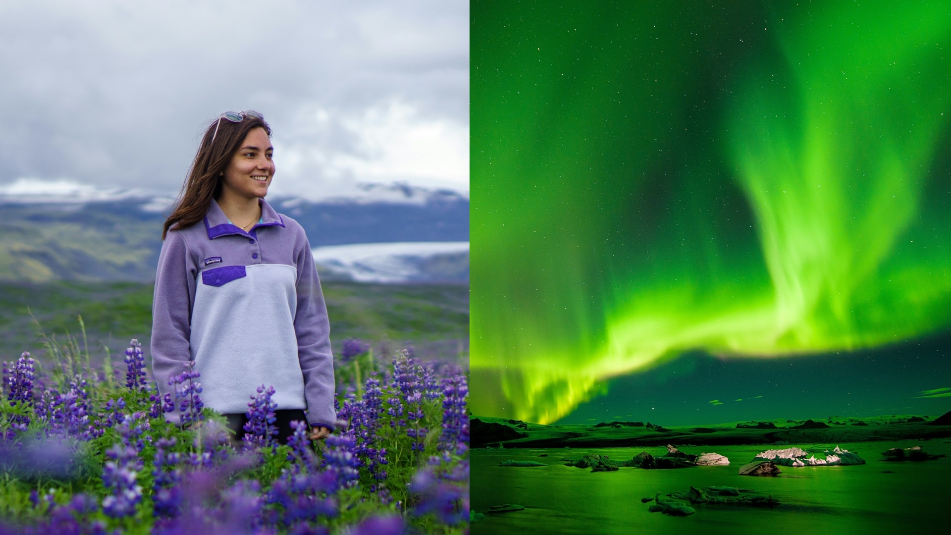 Island, polárna žiara