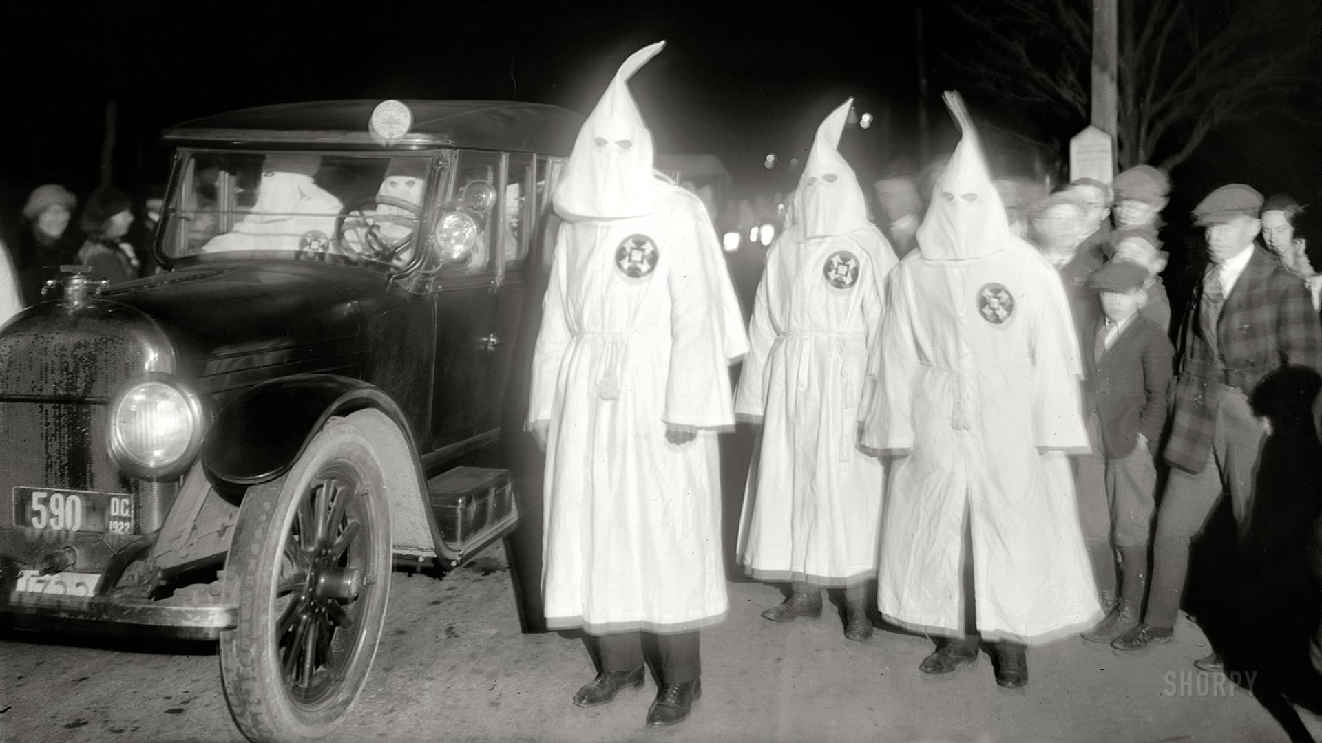 Ku Klux Klan sprievod