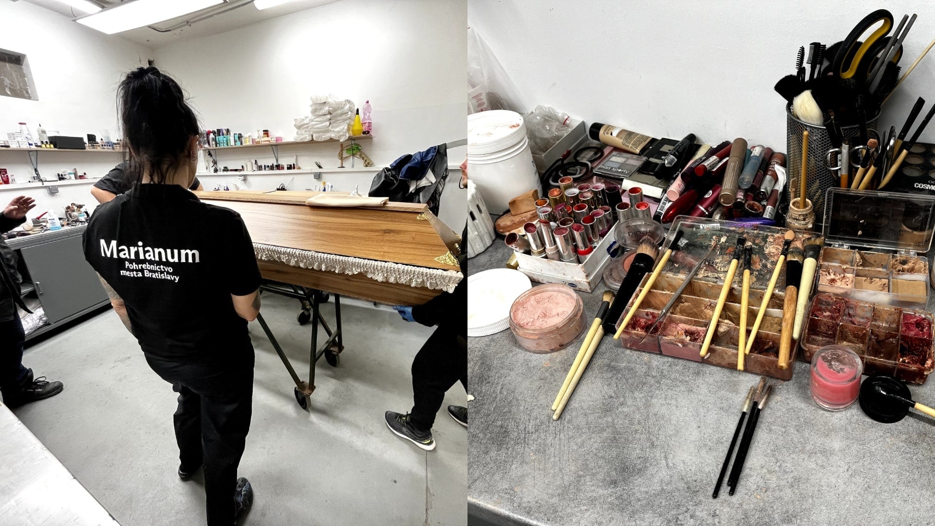 Maľovátka na vizáž zosnulých