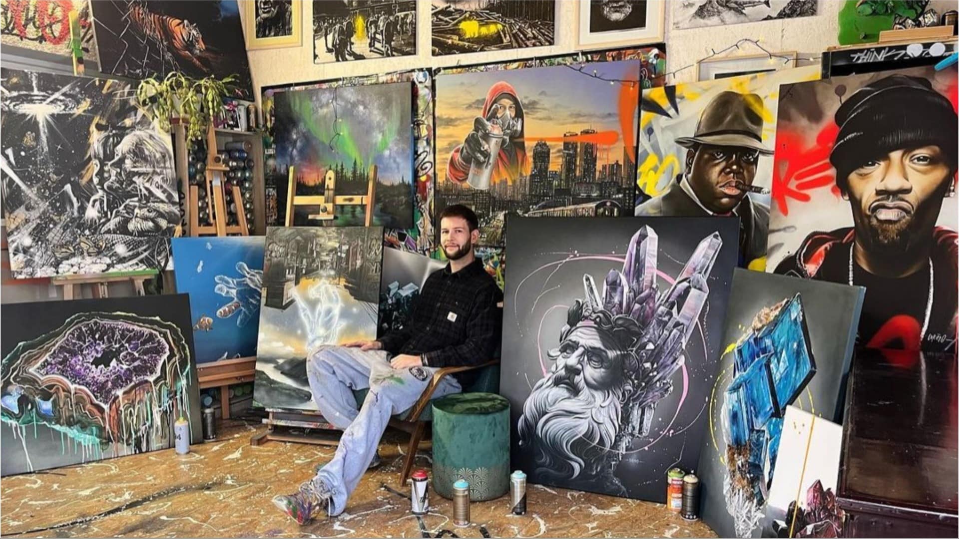 Umelec Lukáš Krč alias Lukero