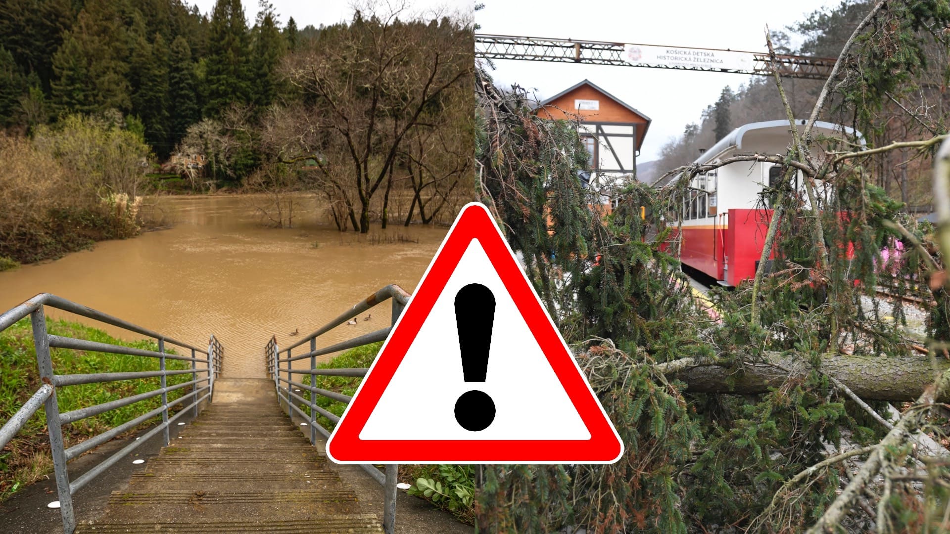 záplavy, silný vietor