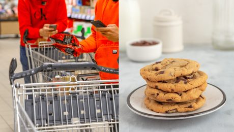 nakupovanie, sušienky