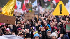 Nemecko protest, radikáli extrémizmus