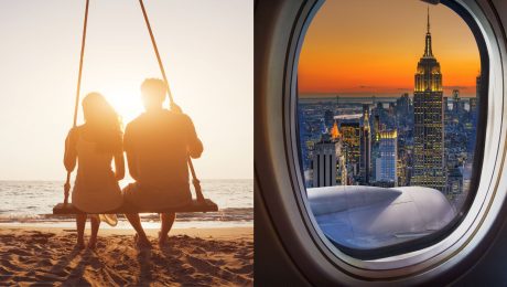 valentín cestovanie romantika