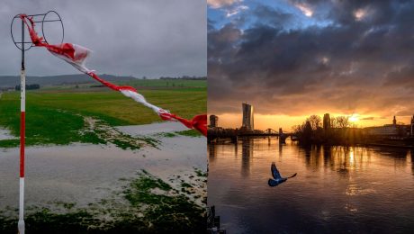 počasie vietor slnko