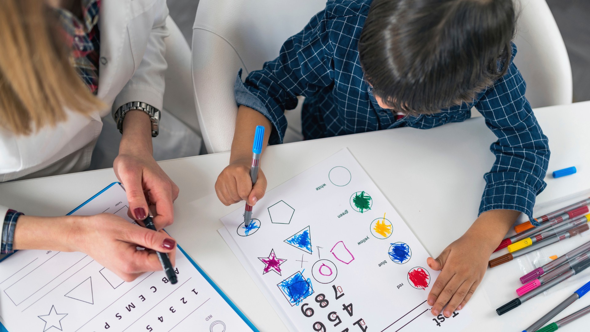 Na snímke psychologička ADHD