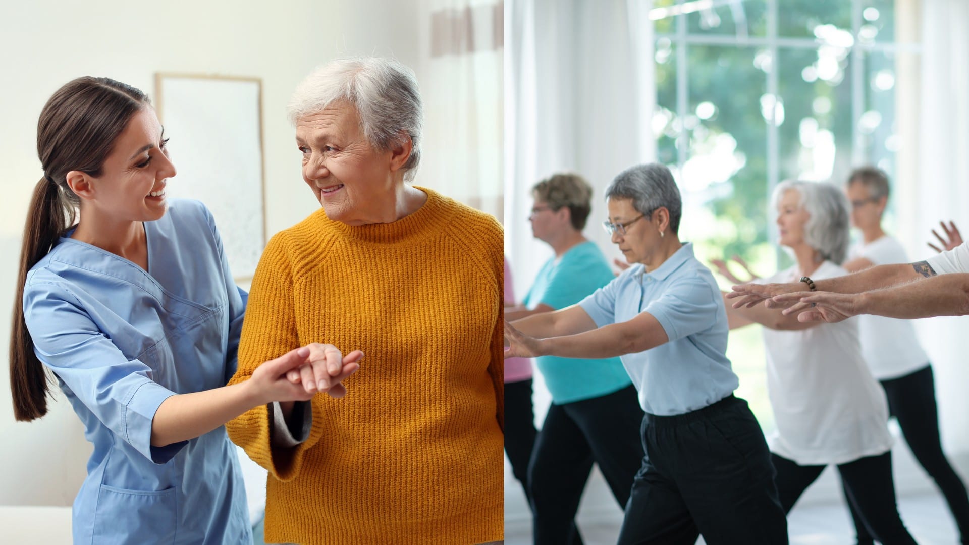 Na snímke dôchodcovia