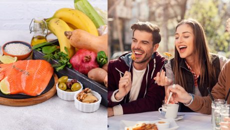 na snímke jedlo a ľudia