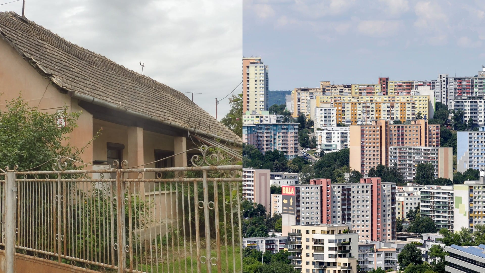 Na snímke nehnuteľnosť v Poltári, sídlisko Dlhé diely