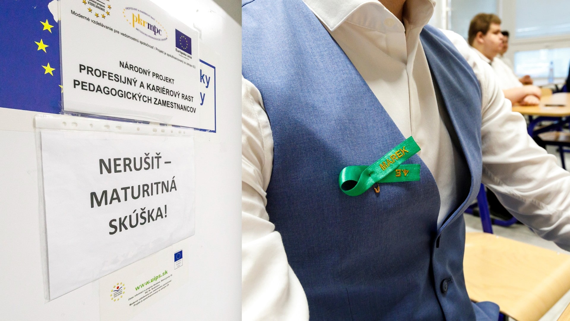 Na snímke maturita 2024