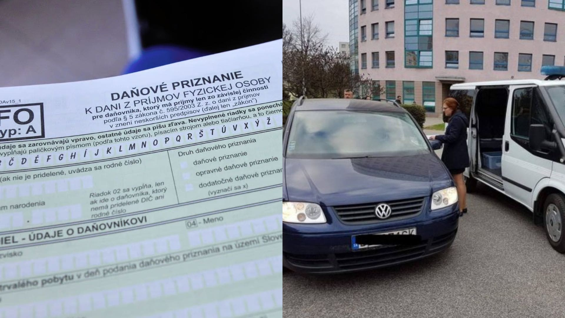 Daňové priznanie, pracovníčka Finančnej správy