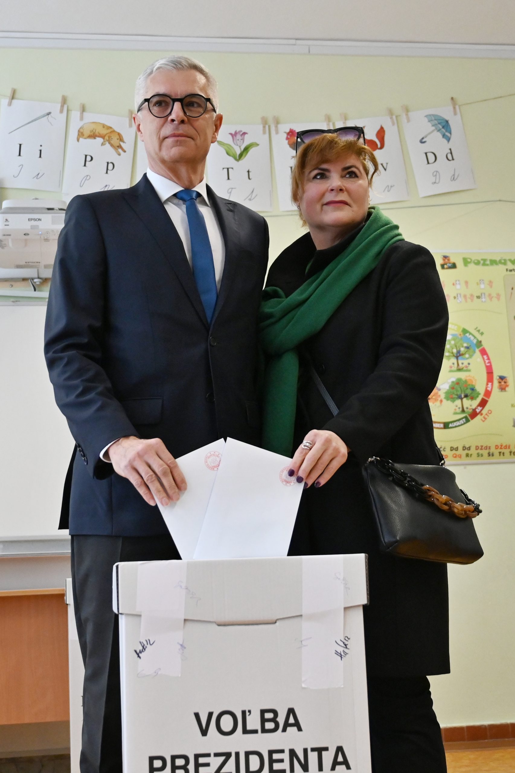 Ivan Korčok s manželko