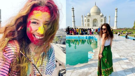 Anna Onderková v Indii