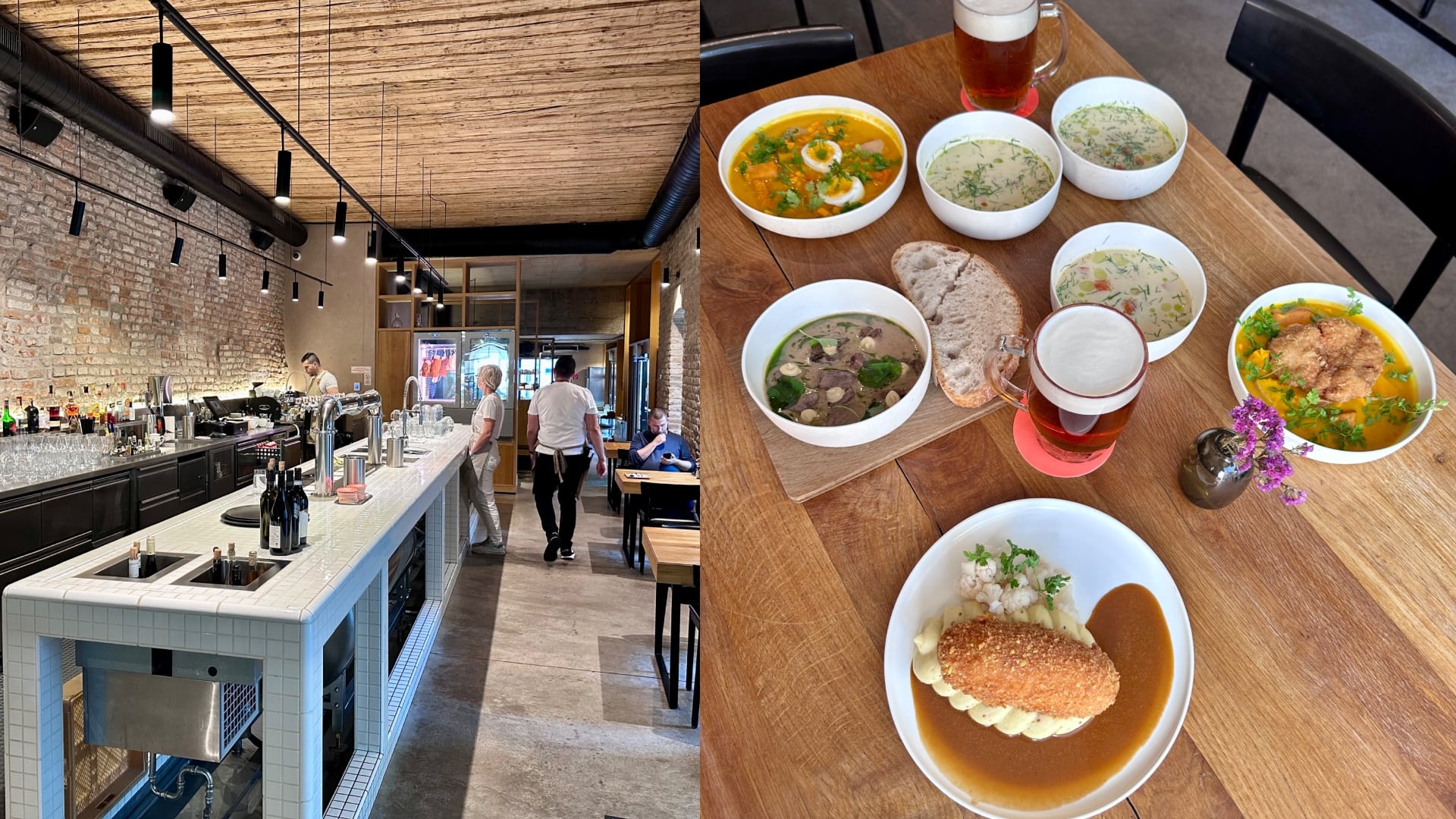 jedlo v podniku Akadémia